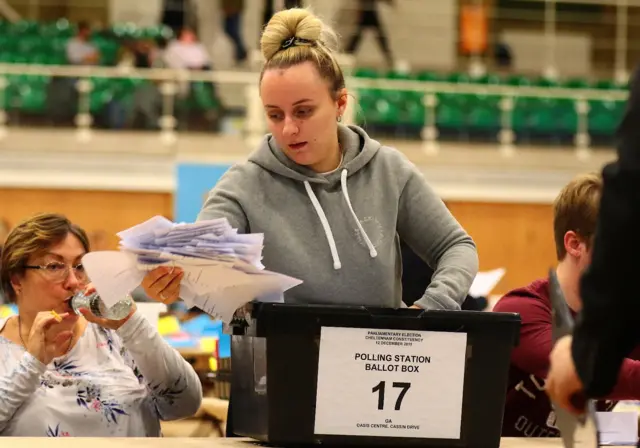 Ballots boxes