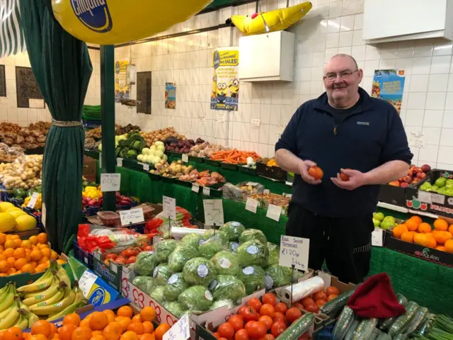 Greengrocer Dave West