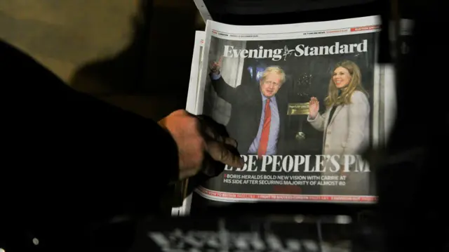 The Evening Standard newspaper