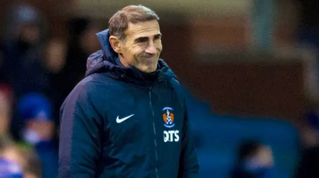 Kilmarnock manager Angelo Alessio