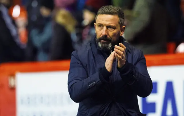 Aberdeen manager Derek McInnes