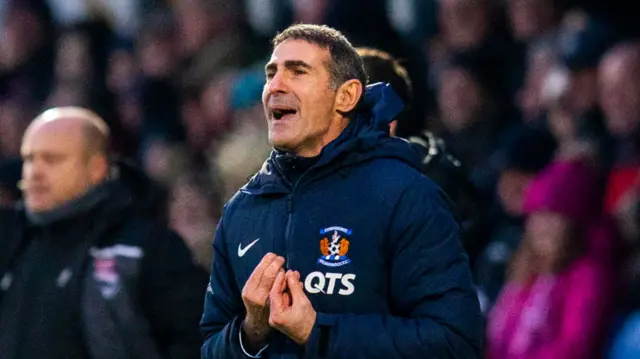 Kilmarnock boss Angelo Alessio pleads for more from his side