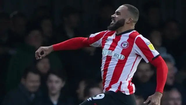 Brentford celebrate