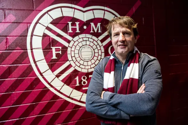 Hearts head coach Daniel Stendel