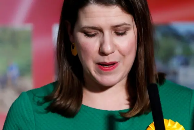 Liberal Democrat leader Jo Swinson