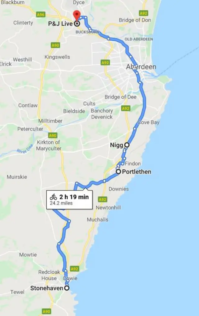 Aberdeen Map