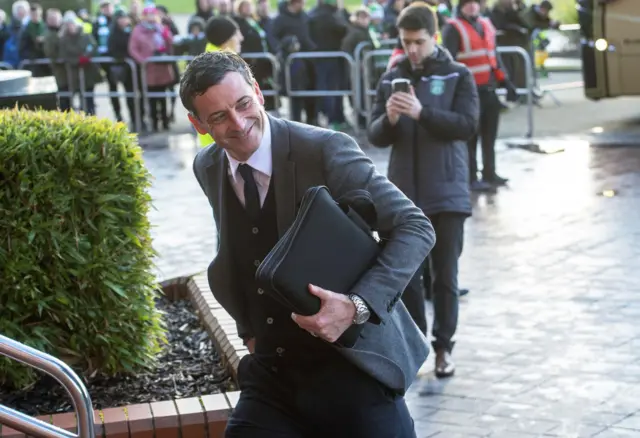 Hibs head coach Jack Ross