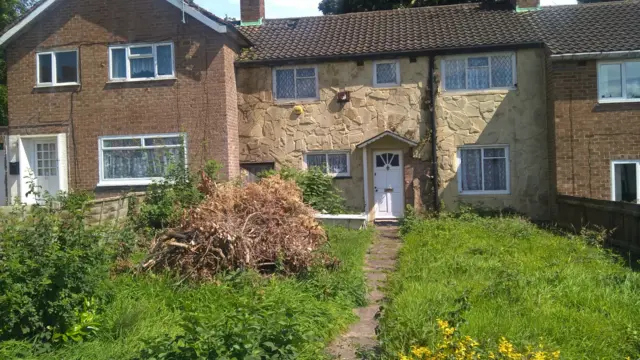 One of the seized properties