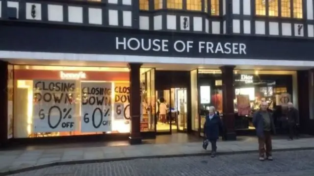 Shrewsbury House of Fraser store