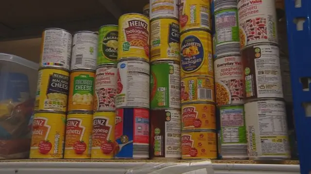 The Trussell Trust said there had been a 17% increase in demand for emergency food supplies