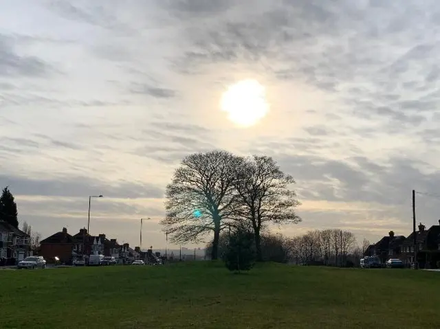 Sun in Kingstanding, Birmingham