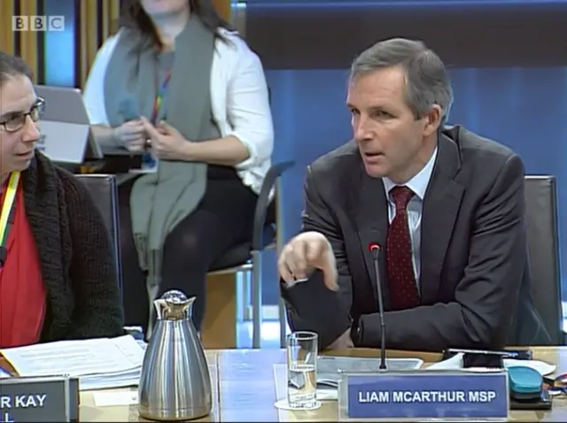 Lib Dem MSP Liam McArthur