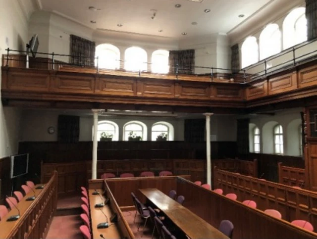 Kendal Town Hall council chamber