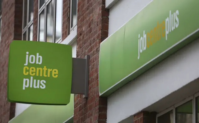 Job Centre sign