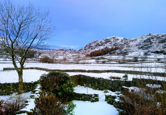 Seathwaite in snow