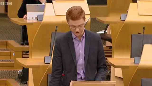 Green MSP Ross Greer