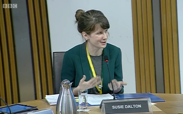 Susie Dalton of Scottish Women's Aid