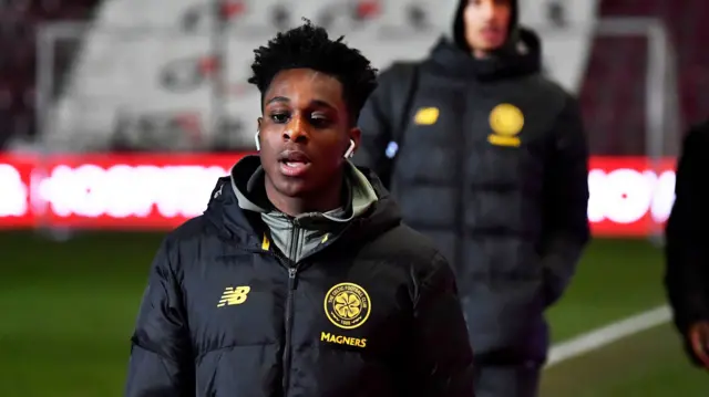 Jeremie Frimpong at Tynecastle