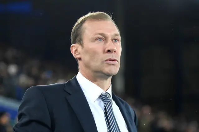 Everton manager Duncan Ferguson