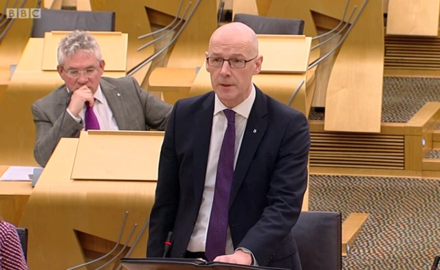 Education Secretary John Swinney