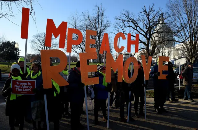 Impeachment protest