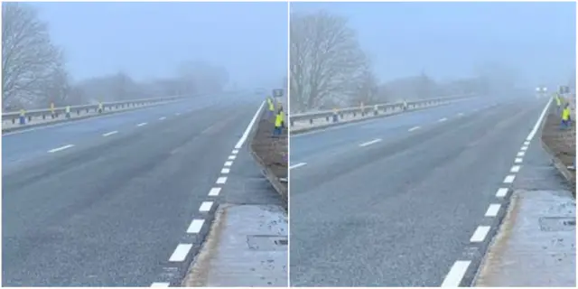 Fog on A64