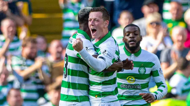 Callum McGregor scored in a 3-1 win over Hearts
