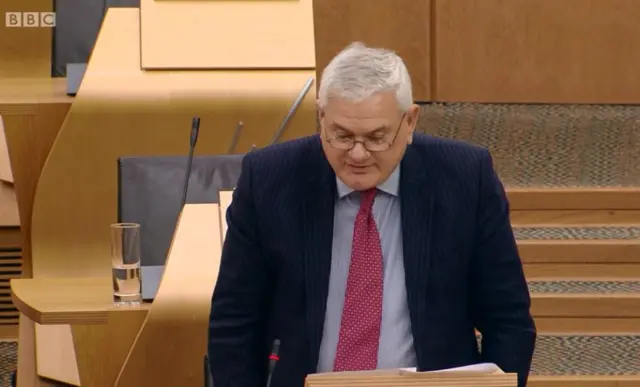 Lib Dem MSP Mike Rumbles