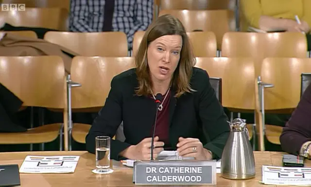 Chief Medical Officer Dr Catherine Calderwood