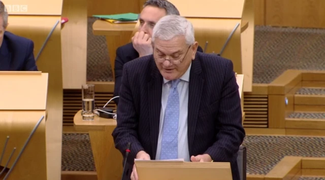 Lib Dem MSP Mike Rumbles