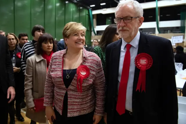 Emily Thornberry and Jeremy Corbyn