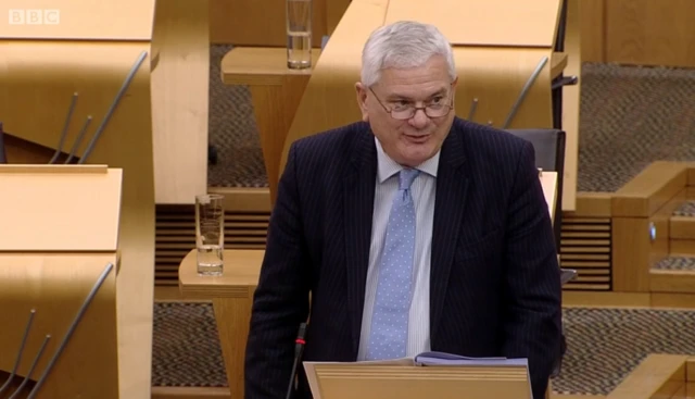 Lib Dem MSP Mike Rumbles