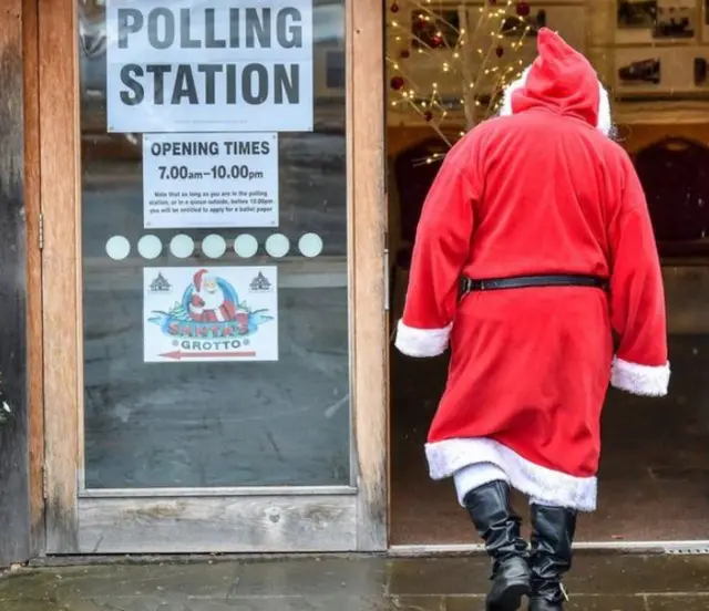 Santa votes