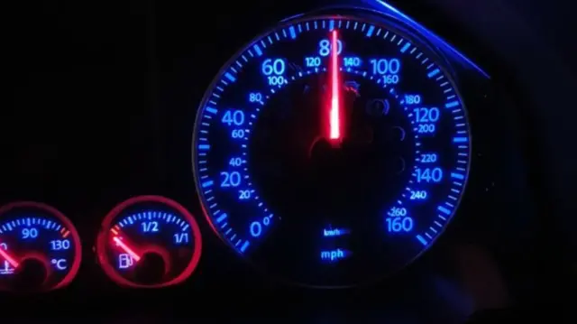 The stuck speedometer