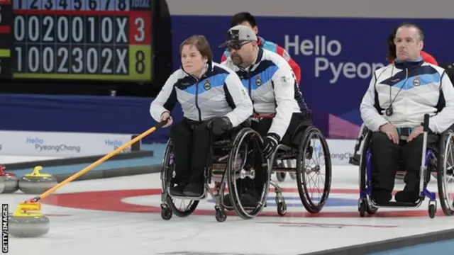 Aileen Neilson led Scotland to second place at the World Wheelchair Curling Championships