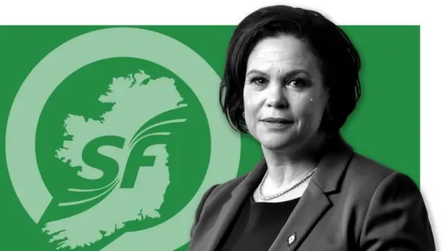 Party president Mary Lou McDonald