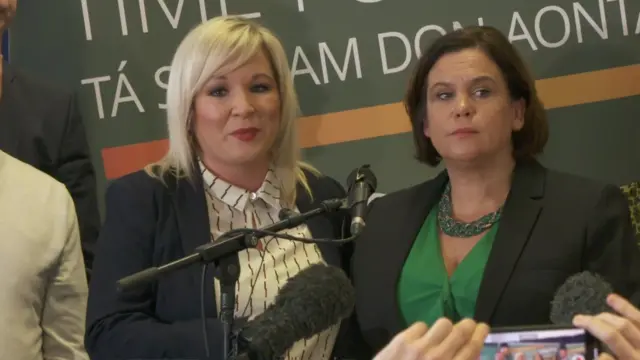 Michelle O'Neill and Mary Lou McDonald