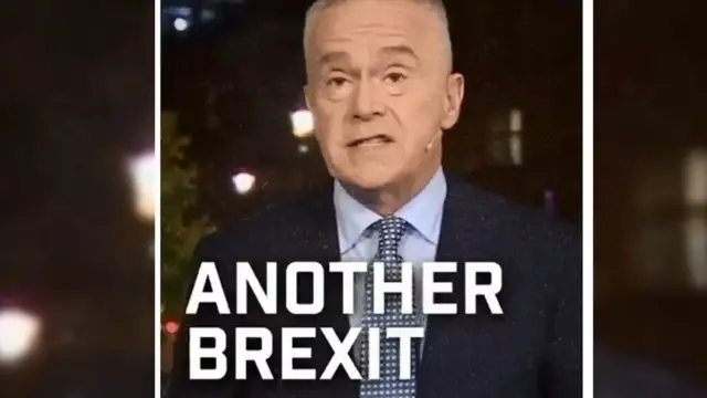 Huw Edwards clip used by the Conservatives