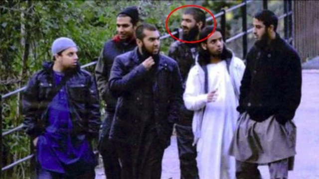 Usman Khan circled