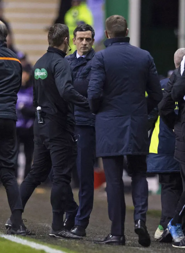 Jack Ross and Steven Gerrard