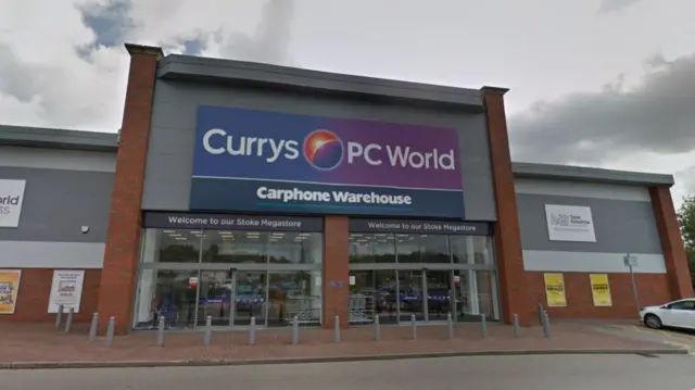 The Currys PC World store