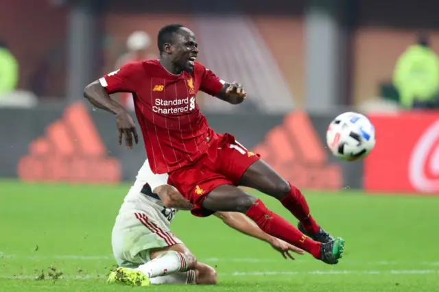 Liverpool forward Sadio Mane