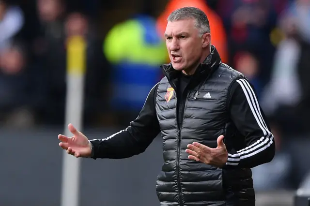 Watford manager Nigel Pearson