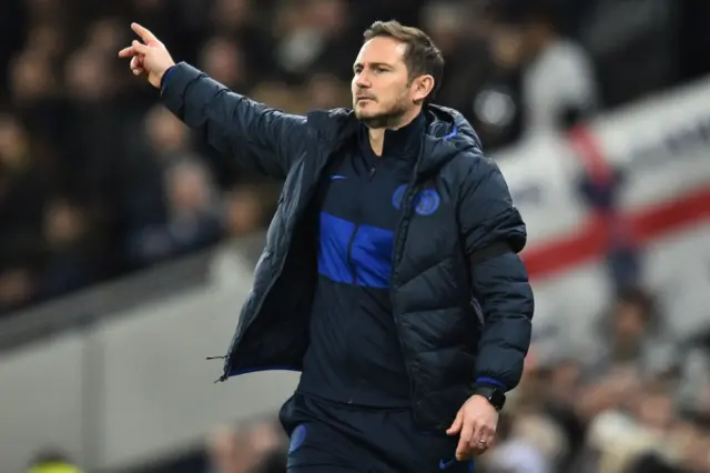 Chelsea manager Frank Lampard