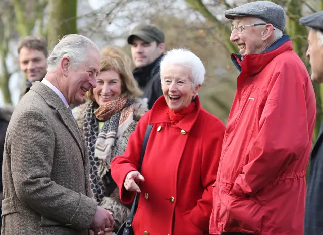 Prince Charles in Fishlake