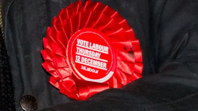 Labour rosette