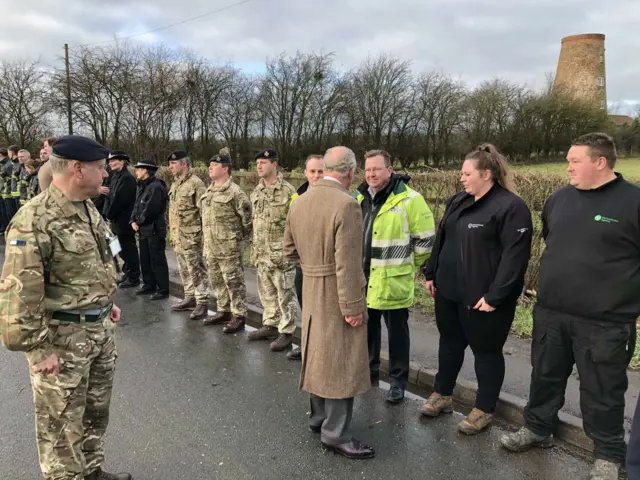 Prince Charles in Fishlake