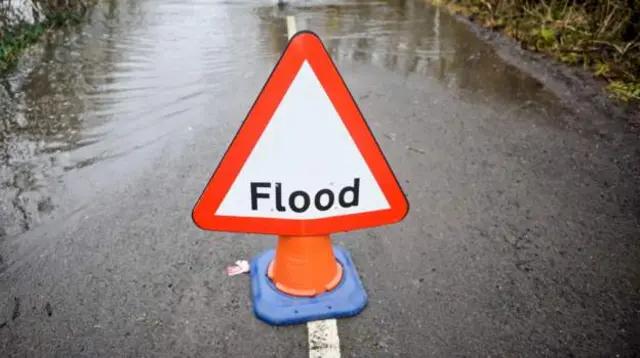 Flood sign