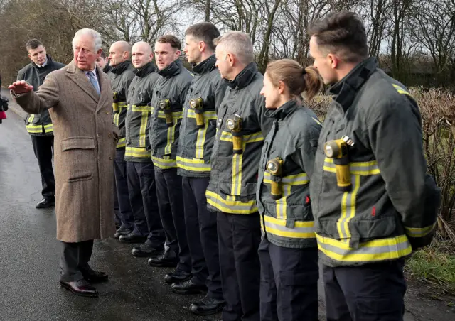 Prince Charles in Fishlake