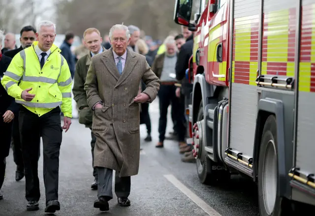 Prince Charles in Fishlake